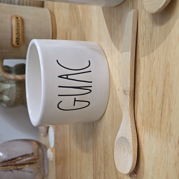 Rae Dunn White Guac and Salsa Bowls Set - Picture 3 of 5